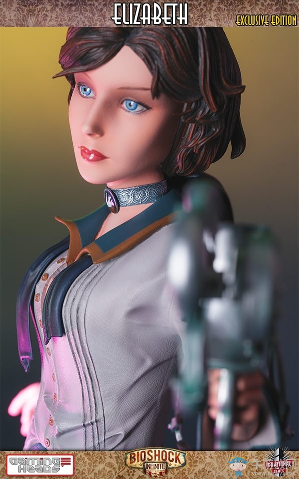 經典模型廠商再出力作 《生化奇兵3：無限》絕美“伊麗莎白”