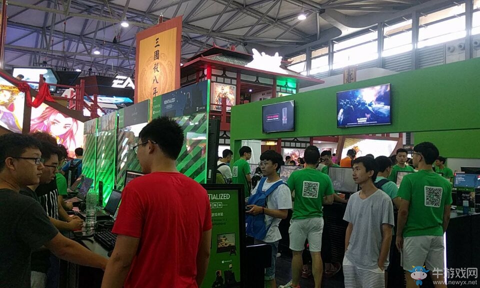 CJ 2016：XboxOne展臺搶先觀看 現場火爆