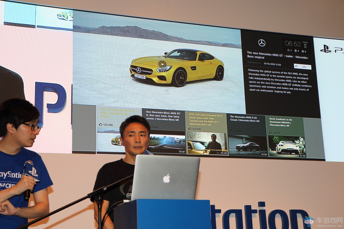 賽車游戲《GT Sport》制作人親臨電玩節 向玩家說明游戲特色