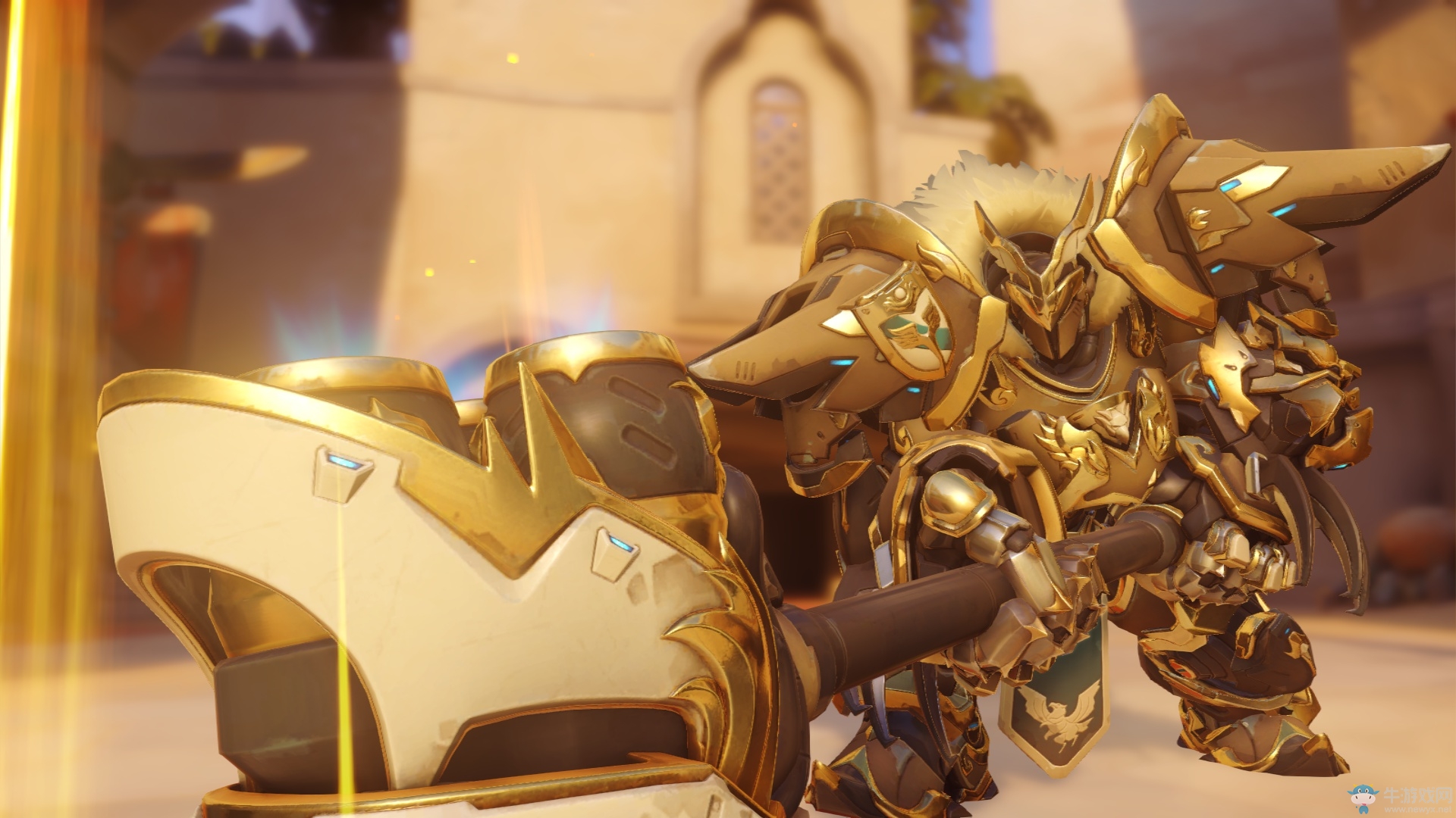 《守望先鋒》萊因哈特新皮膚新地圖艾興瓦爾德 加入測試服