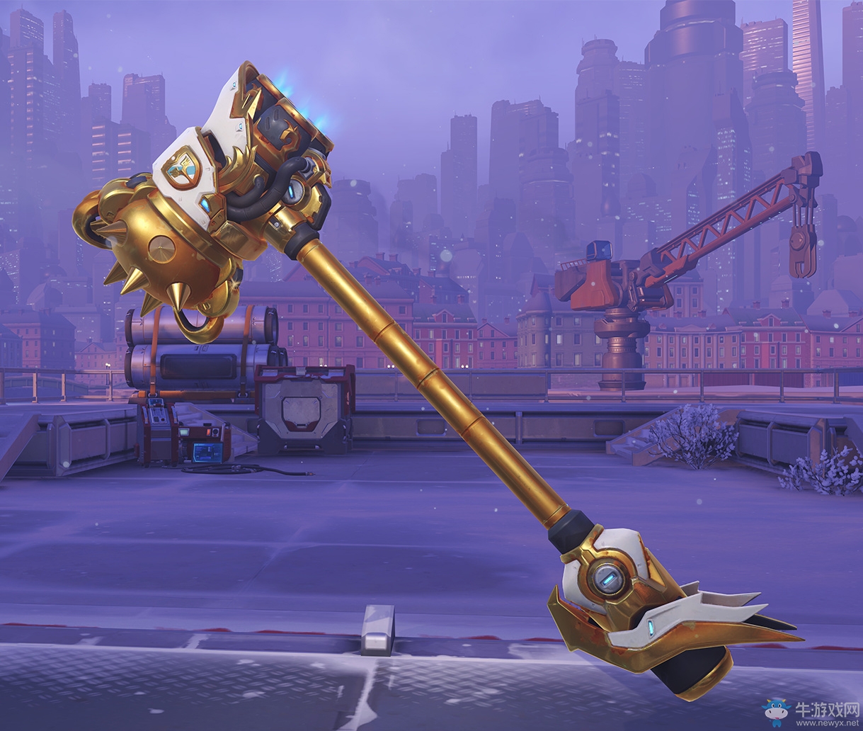 《守望先鋒》萊因哈特新皮膚新地圖艾興瓦爾德 加入測試服