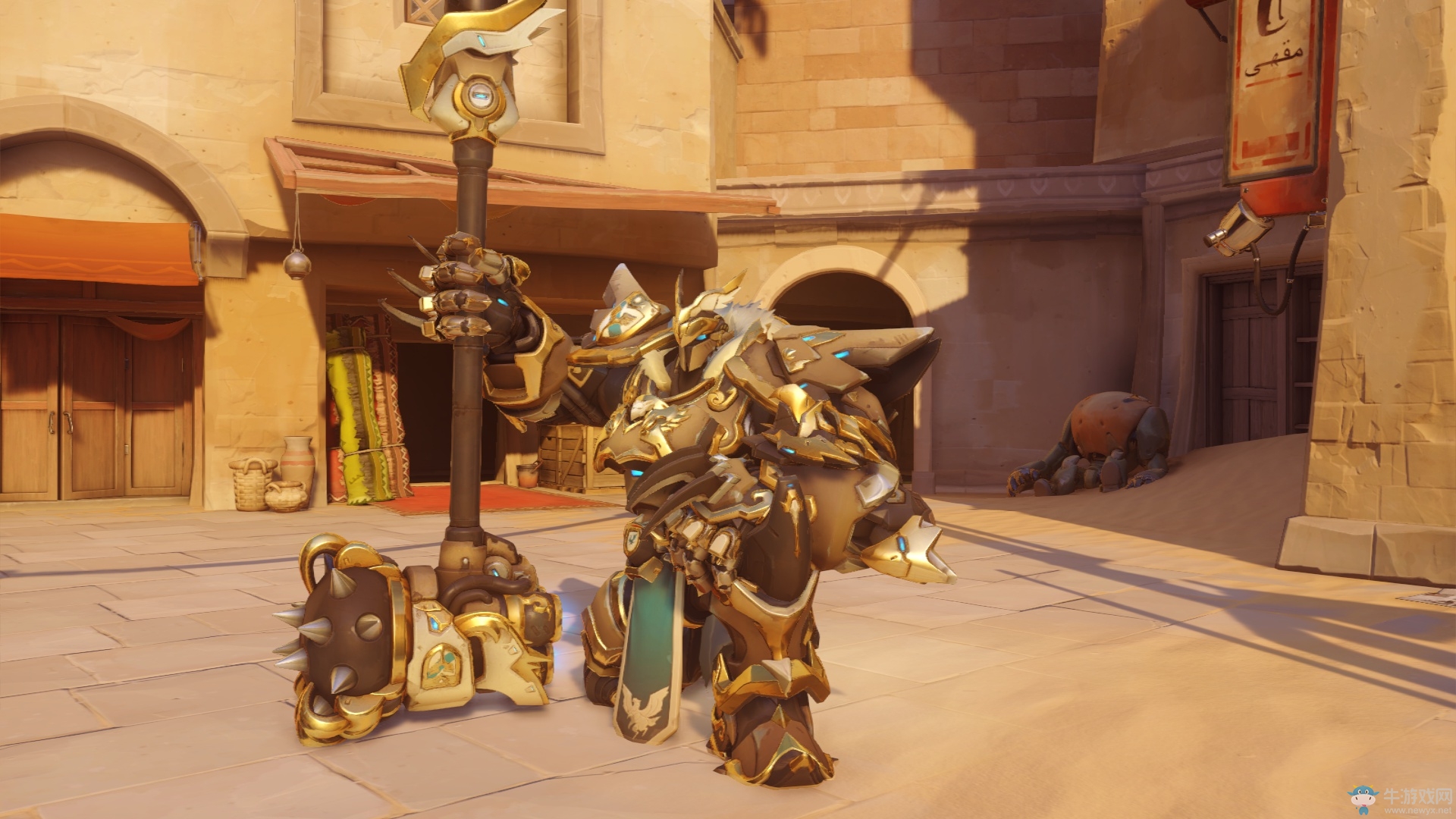 《守望先鋒》萊因哈特新皮膚新地圖艾興瓦爾德 加入測試服