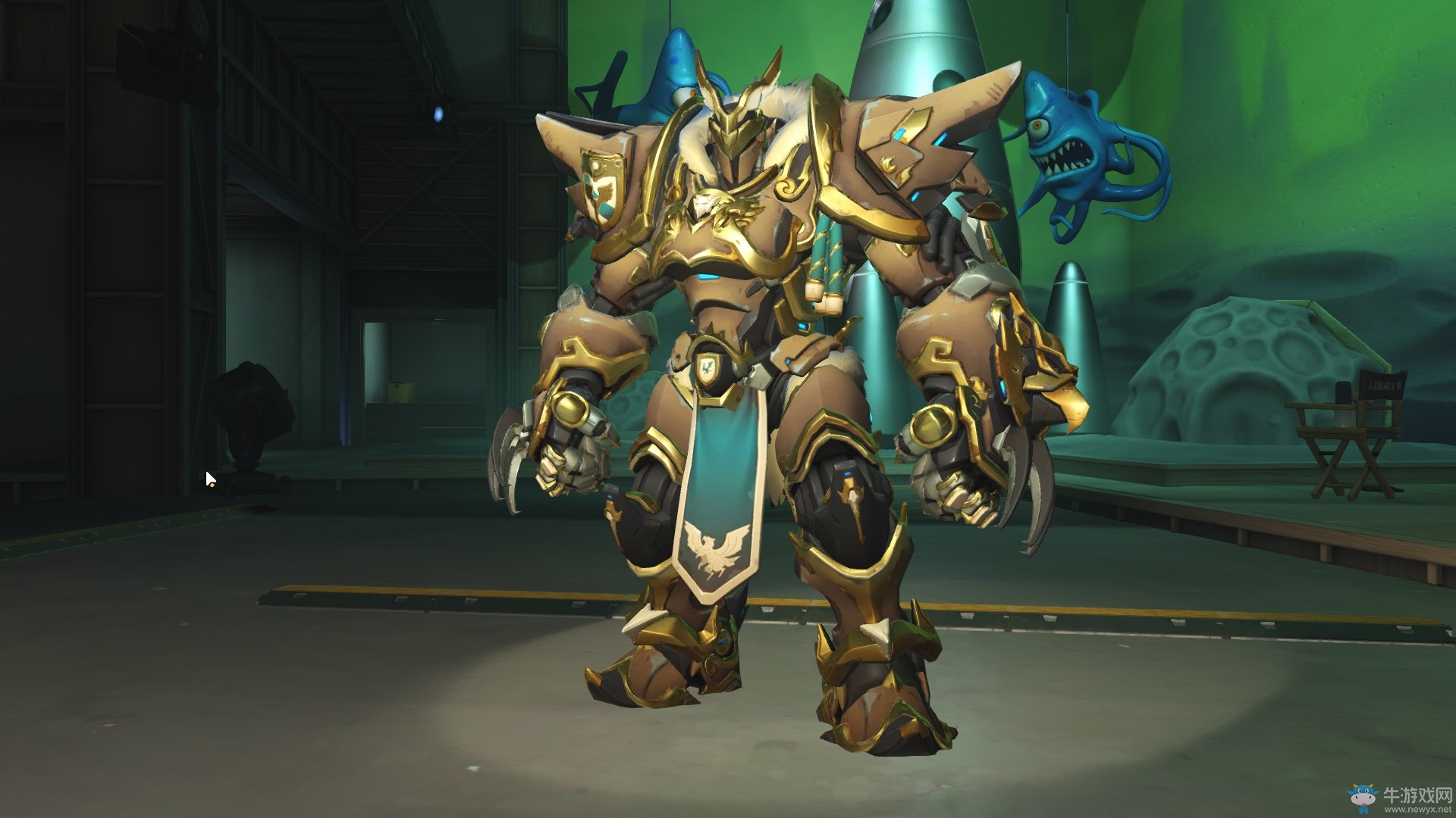 《守望先鋒》萊因哈特新皮膚新地圖艾興瓦爾德 加入測試服