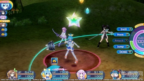 《超次元海王星VS世嘉少女》發(fā)售日公布 最新截圖曝光