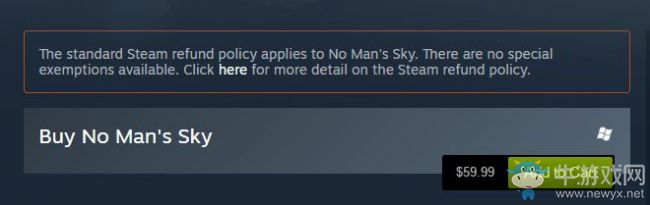 《無人深空》無論玩多久 steam提供無償退款?Valve澄清