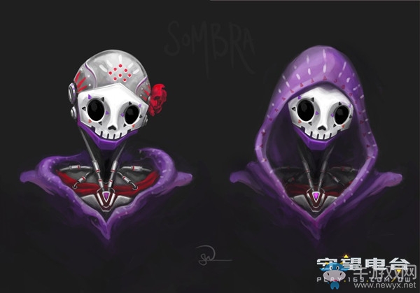 《守望先鋒》新英雄Sombra解讀 曾為死神手下超級(jí)黑客