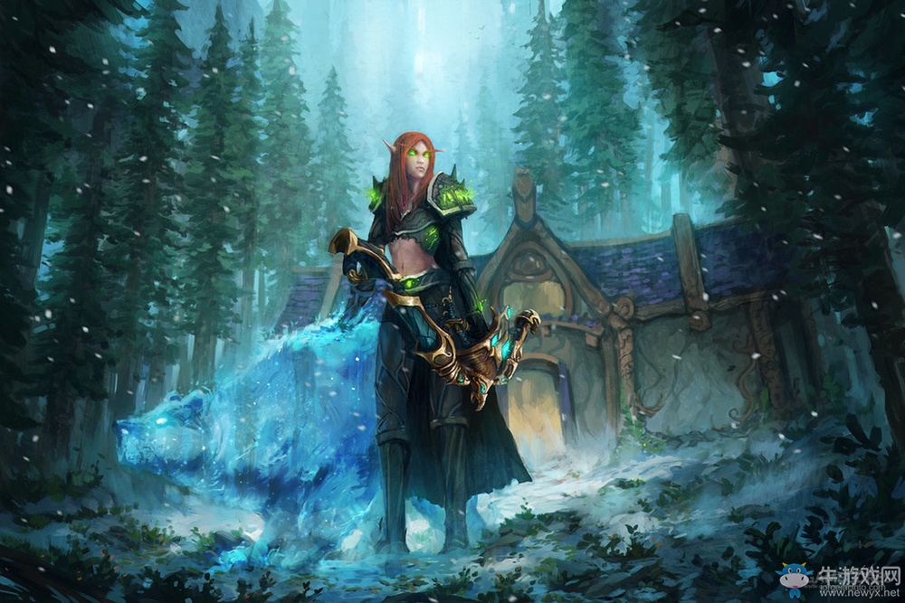 《爐石傳說》皮膚背后的故事 高等精靈游俠奧蕾莉亞