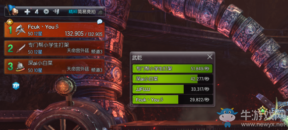 劍靈最高秒傷5w實力打造傳奇 4人熔爐成功通關