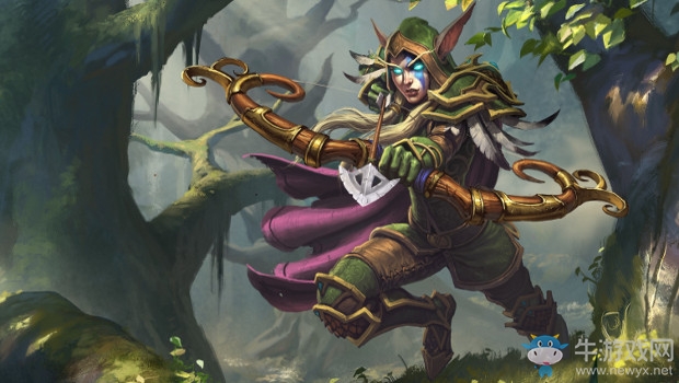 《爐石傳說》皮膚背后的故事 高等精靈游俠奧蕾莉亞