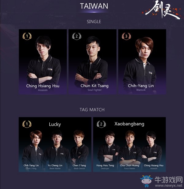 劍靈2016全球聯賽出征在即 賽程搶先看