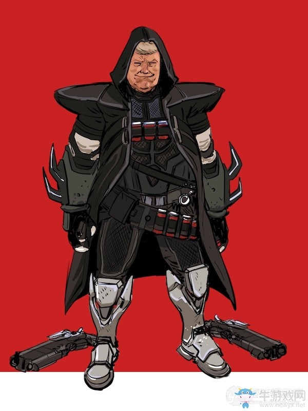 《守望先鋒》如果川普也玩守望先鋒