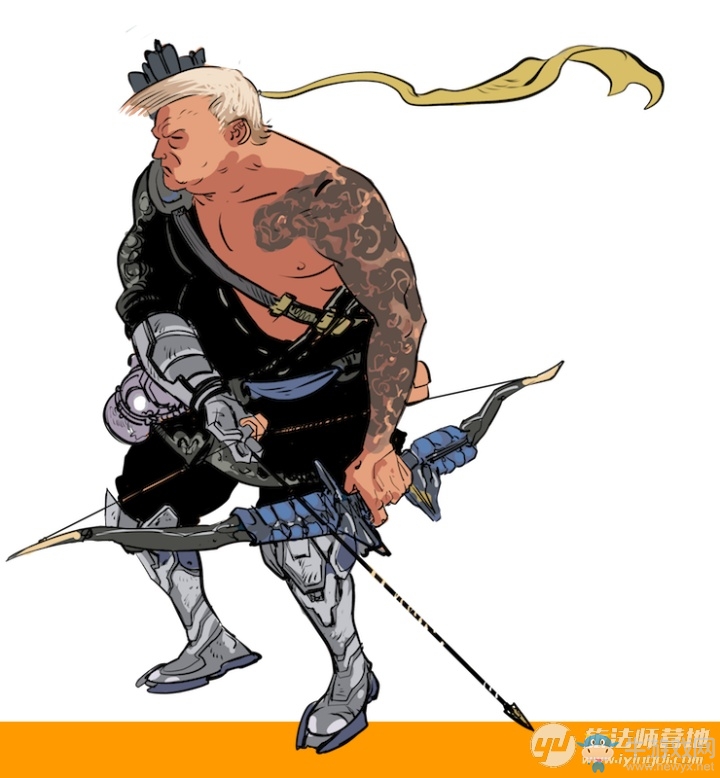 《守望先鋒》如果川普也玩守望先鋒