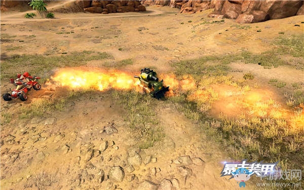 不一樣的裝甲網游！《暴走裝甲》坦克也能射導彈