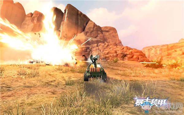 不一樣的裝甲網游！《暴走裝甲》坦克也能射導彈