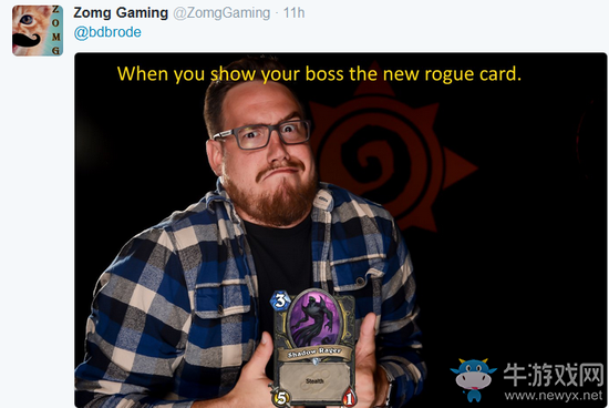 《爐石傳說》BenBrode照片被惡搞