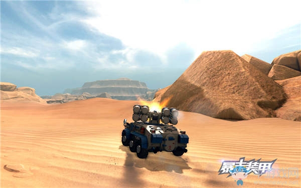 坦克能飛天滑行《暴走裝甲》三大載具類型出爐