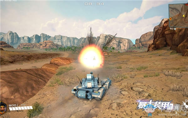 坦克能飛天滑行《暴走裝甲》三大載具類型出爐
