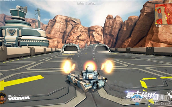 坦克能飛天滑行《暴走裝甲》三大載具類型出爐