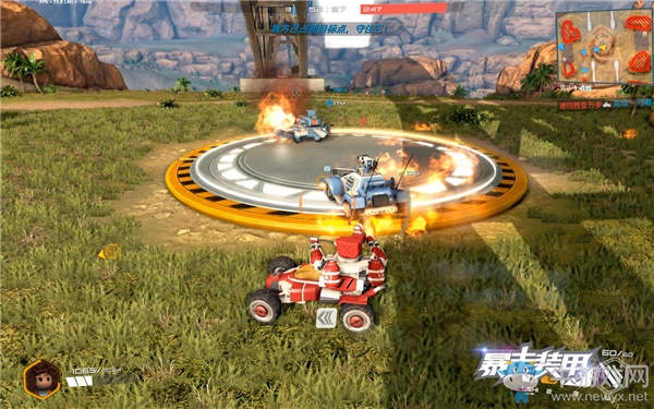 坦克能飛天滑行《暴走裝甲》三大載具類型出爐