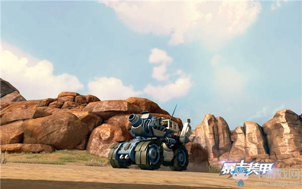 坦克能飛天滑行《暴走裝甲》三大載具類型出爐
