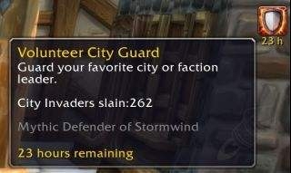 《魔獸世界》7.1.5志愿衛兵節 扮演城市的衛兵抵御入侵