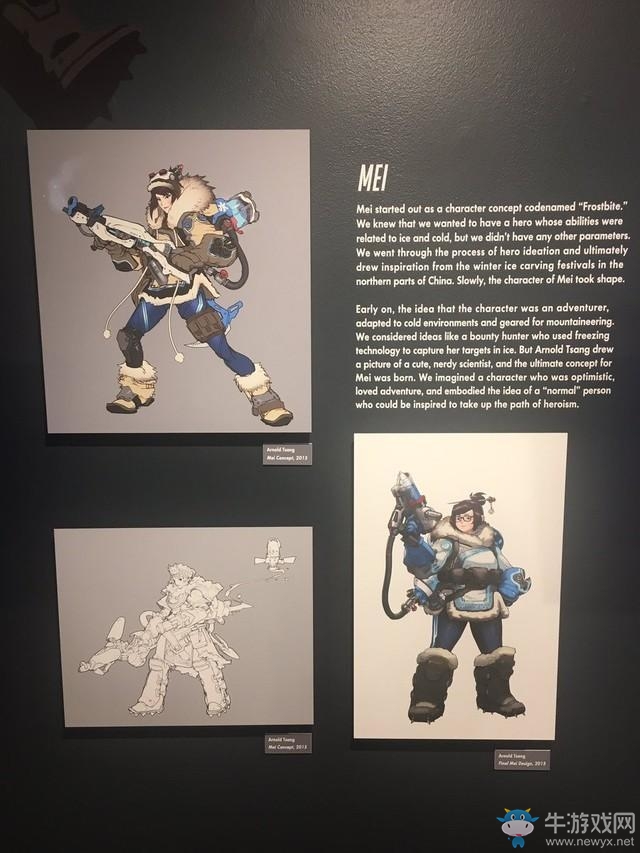 《守望先鋒》小美早期設定圖曝光 竟是網紅臉！