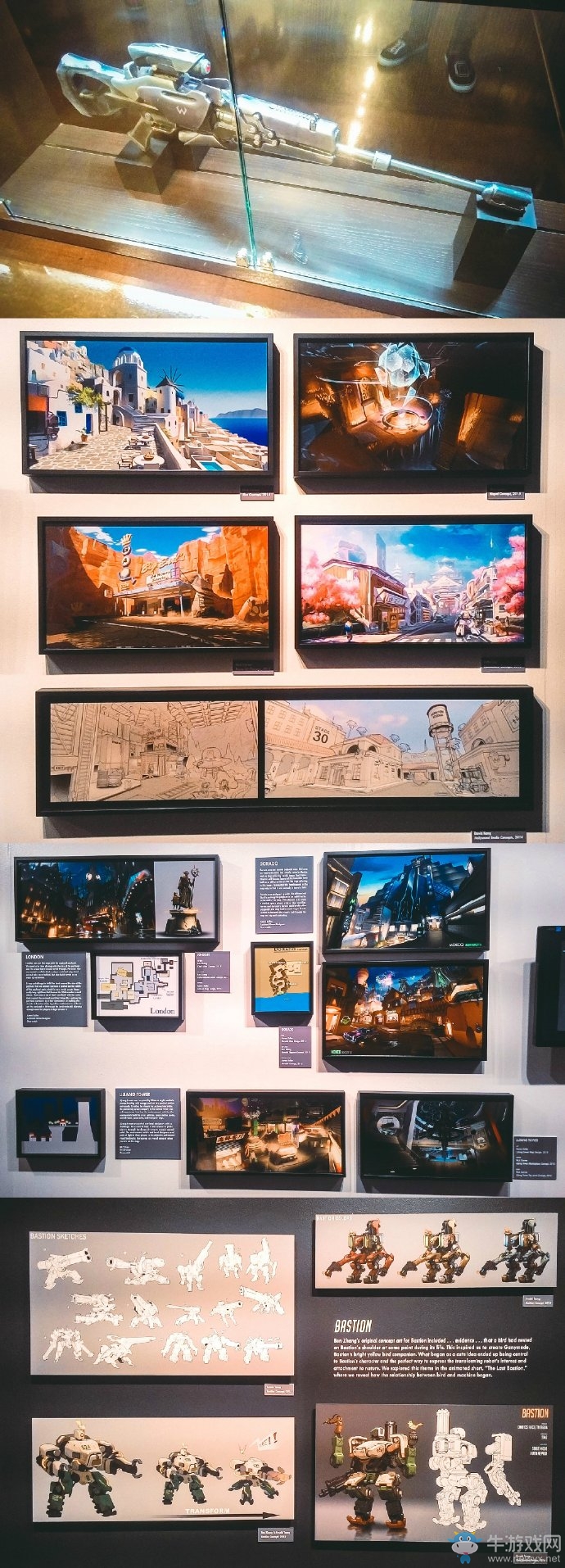 《守望先鋒》藝術展覽：多位英雄早期設計圖曝光