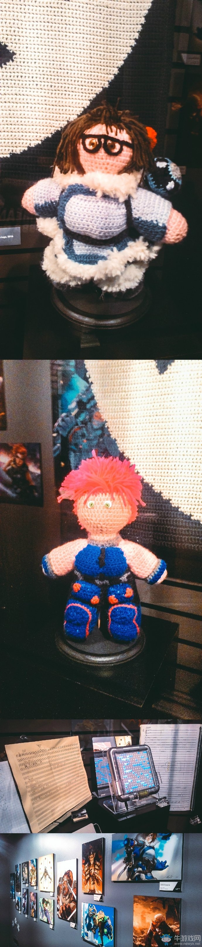 《守望先鋒》藝術展覽：多位英雄早期設計圖曝光