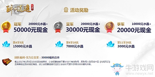 公會爭霸風云再起   《醉逍遙》經典新服重金懸賞16日邀您前來