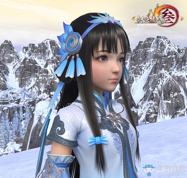 《劍網3》蘿莉體形重置版 超精細建模 驚為天人