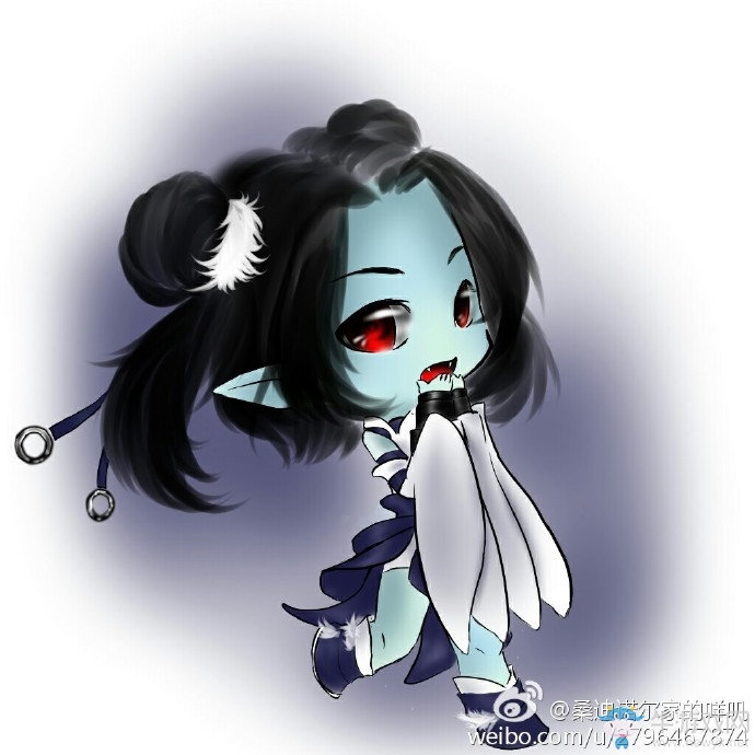 《劍網3》手繪同人圖 全門派師妹變成小僵尸了