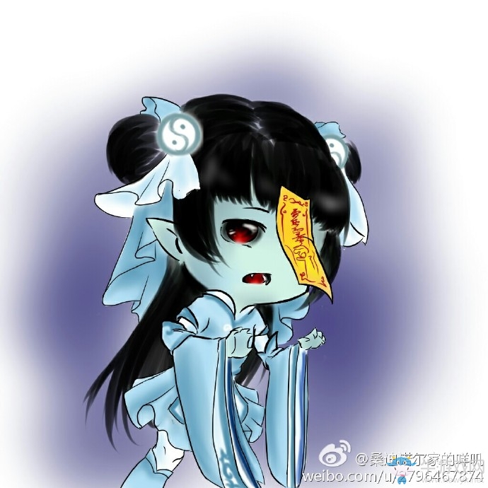 《劍網3》手繪同人圖 全門派師妹變成小僵尸了