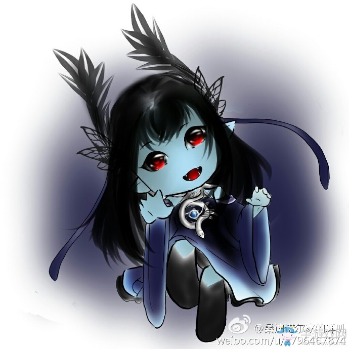 《劍網3》手繪同人圖 全門派師妹變成小僵尸了