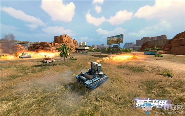 紅警3D地圖現(xiàn)世 《暴走裝甲》加入光棱塔與發(fā)電廠