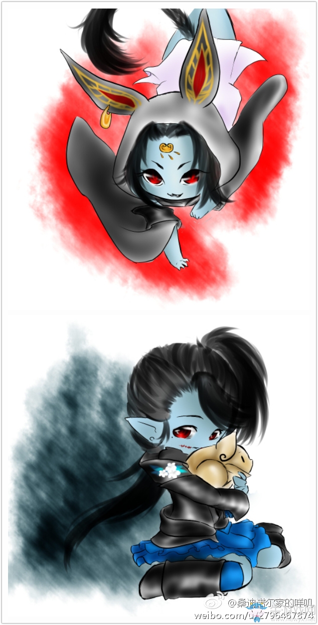 《劍網3》手繪同人圖 全門派師妹變成小僵尸了