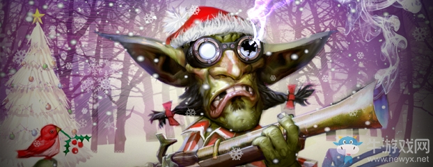 《魔獸世界》冬幕節日常能開出武器幻象