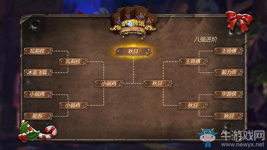 《爐石傳說》現開賽圣誕節篇落幕 秋日不二奪冠
