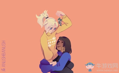 守望英雄們展示的西方文化