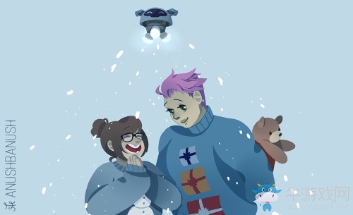 守望英雄們展示的西方文化