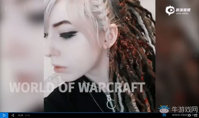 《魔獸世界》美女玩家迷戀魔獸精靈 花費1000刀整精靈耳