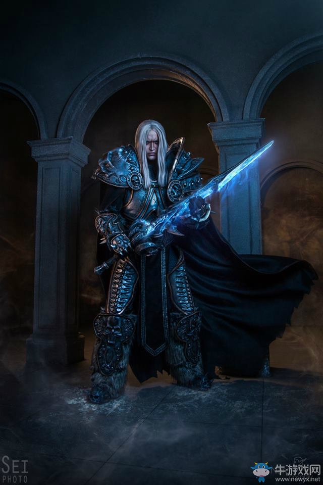 《爐石傳說》COS圖片吉安娜與阿爾薩斯的愛戀