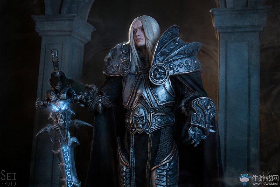 《爐石傳說》COS圖片吉安娜與阿爾薩斯的愛戀