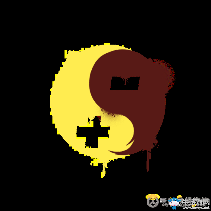 《守望先鋒》噴漆還可以這么玩，噴漆的組合