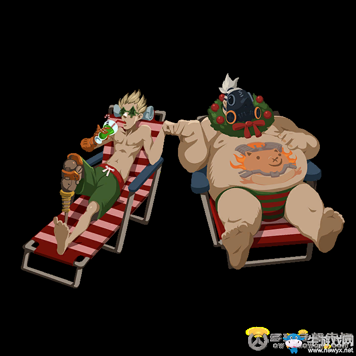 《守望先鋒》噴漆還可以這么玩，噴漆的組合