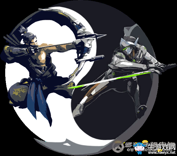 《守望先鋒》噴漆還可以這么玩，噴漆的組合