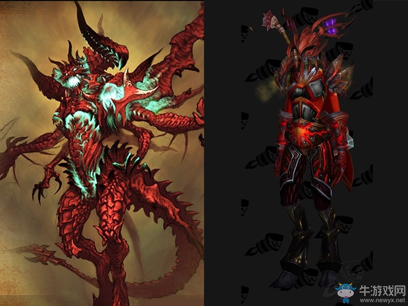 《魔獸世界》慶暗黑20周年！你想要的暗黑幻化盡在魔獸