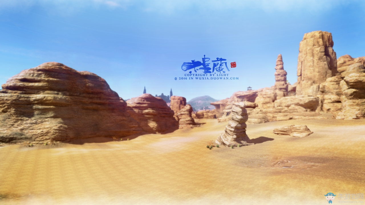 《天涯明月刀》異域風情心王明妝 天刀美圖《樓蘭》賞