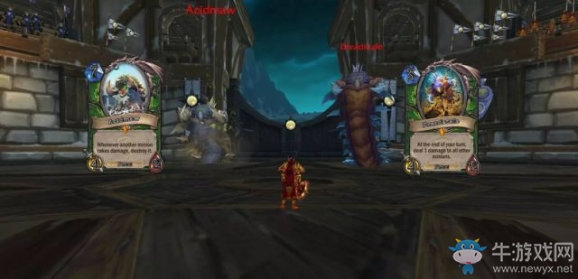 《爐石傳說》游戲中那些頗有背景的卡牌之恐鱗和酸喉