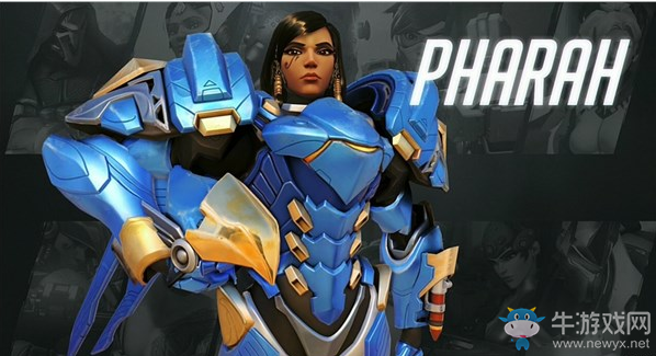 《守望先鋒》外國畫師打造3D法老之鷹毛孔清晰可見，就是有點辣眼睛