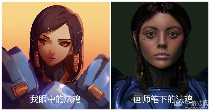 《守望先鋒》外國畫師打造3D法老之鷹毛孔清晰可見，就是有點辣眼睛